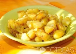 Sült krumpli a sütőben - főzés recept egy fotó