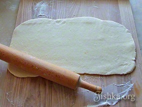 Túrós keksz - rózsák - főzés receptek lépésről lépésre fotók