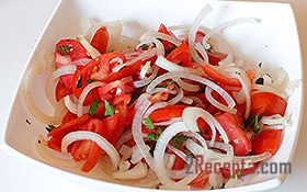 Üzbég pilaf saláta - lépésről lépésre recept fotók