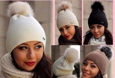 A választás divatos kalap a téli még