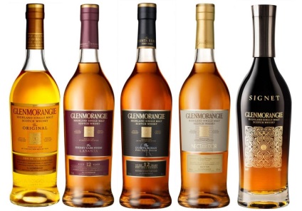 Glenmorangie Whisky (Glenmorangie) - leírása típusú és márkájú (faj) Glenmorangie Whisky (Glenmorangie) - leírása típusú és márkájú