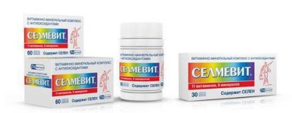 Vitaminok selmevit értékeléseket orvosok, összetétel, ár, fotók (selmevit) Vitaminok selmevit értékeléseket orvosok, összetétel, ár, fotó