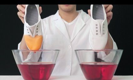 Vízálló spray cipő hatékony eszközöket a különböző típusú anyagok
