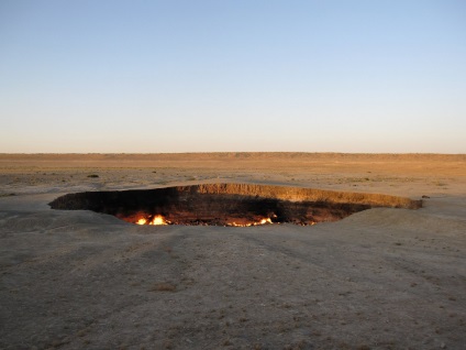 A pokol kapui - a gáz kráter a Kara-kum