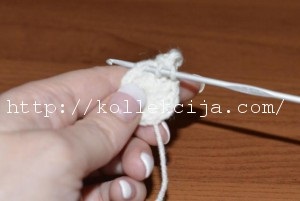 Kötött sapka horog (levegő nakida hurok provyazyvaem) Kötött sapka hook