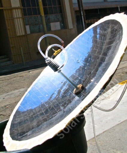 Tudom, hogy egy napkoncentrátort kezüket - solarnews - blog a napenergia használata