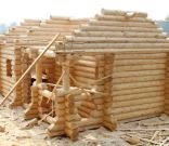 Dél-frame „- gerendaházak és Fürdő (faházban) Dél-frame „- gerendaházak és fürdők