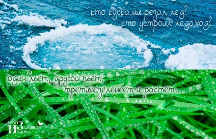 Talányok a tavaszról óvodáskorú és iskolás gyermekek a választ, blog Iriny Zaytsevoy (puzzle) Talányok a tavaszról óvodáskorú és iskolás gyermekek a választ, blog Iriny Zaytsevoy