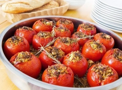Sült paradicsom hússal recept (recept) Sült paradicsom hússal recept