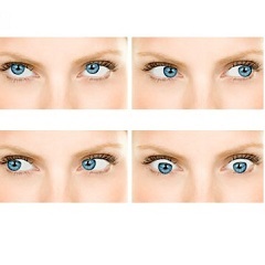 Töltés a szemnek és hatásos gyakorlat, amely segít helyreállítani látás