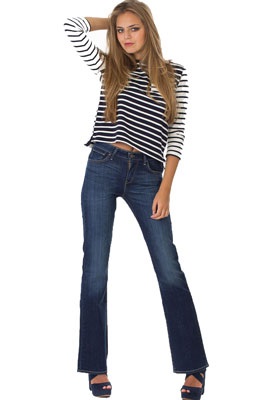 Жіночі прямі джинси, з чим носити прямі джинси