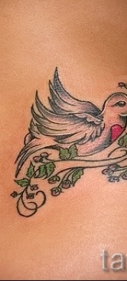 Jelentés galamb tetoválás jelentése, története, fotók