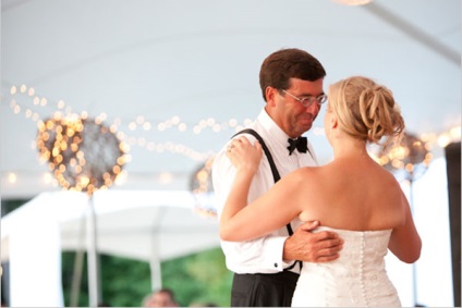 5 módon, hogy kifejezzék szeretetüket apa az esküvő napján - egy nagy ünnep