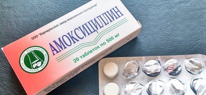 Amoxicillin cystitis a nők és a férfiak, a dózis a hatóanyag