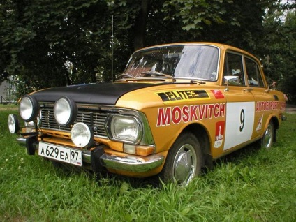 Fighting - moszkoviták kicsit AZLK az autósportban (autósport) Martial - Moszkva AZLK kicsit motorsport