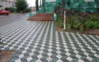 Чим і як пофарбувати тротуарну плитку своїми руками