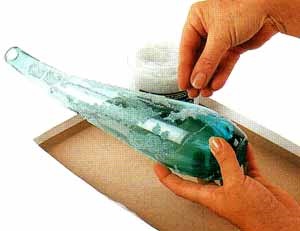 Díszítse üvegváza gyöngyökkel - DIY