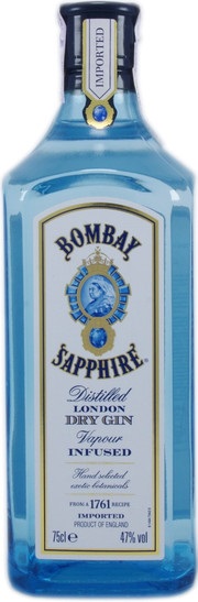 Gene Bombay Sapphire, l (megvásárolható Bombay Sapphire, 750 ml) - ár, értékelés