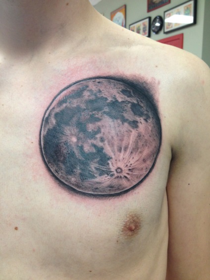 Képek és jelentősége a hold tetoválás