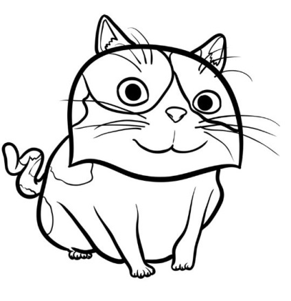 Hogyan kell felhívni a macska rajzfilm - ház