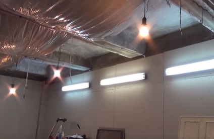 Hogyan lehet a világítást a garázsban kezével számítási rendszer