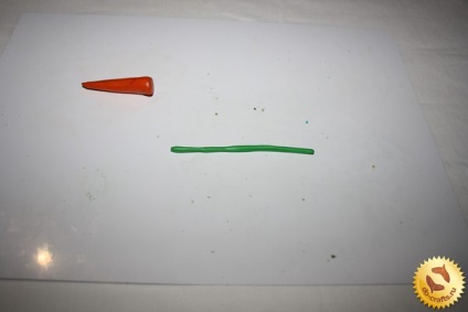 Hogyan farag a plasztikákat zöldségek kezeddel, akkor a master class fotókkal