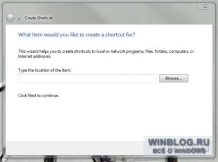 Hogyan hozzunk létre egy parancsikont futtatni a Windows 7 manager problémák folyamatokat az összes felhasználó