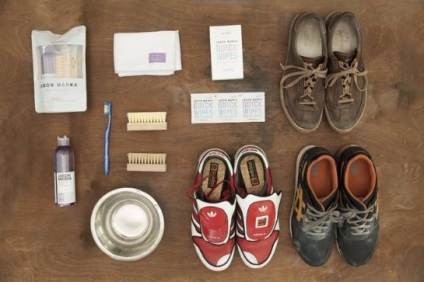 Hogyan mossa velúr cipők, tiszta otthon