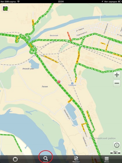 Yandex Maps for iPad (aypad) Yandex Maps for ipad