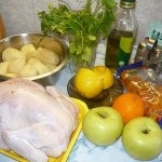 Csirke sült gyümölcsökkel - kulináris honlapon Shate