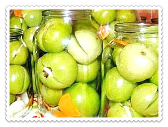 Ecetes zöld paradicsom fokhagymás receptek minden ízlésnek