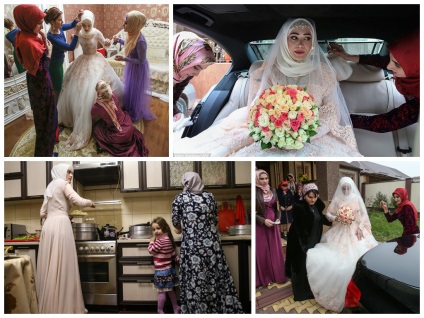 Csecsen egyedi esküvői