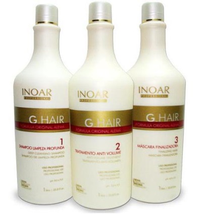 Termékek inoar keratin (termelés) Termékek inoar keratin