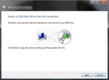 Egyszerű biztonsági mentési beállításokat a vezeték nélküli hálózathoz a Windows 7