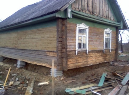 Javítás faház alapítvány oktatás, épület portál