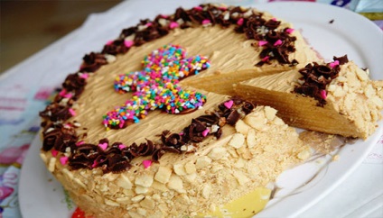 Recept torta „sáfrány” az otthon (sáfrány) Recept torta „sáfrány” otthon