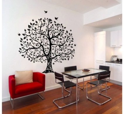 Rajzok a falakon a lakásban kezével fotó és videó galéria dekoratív geometriai