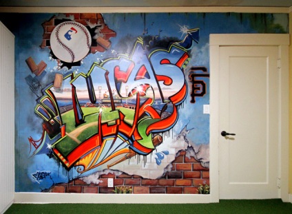 Festés a falak saját kezűleg a lakásban stencil ötletek és technológiák