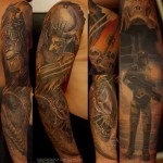Sergey Richter ügyes tetoválás