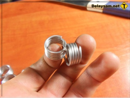 Luxus lánc alumínium huzal, DIY (drót) Luxus lánc alumínium huzal, DIY