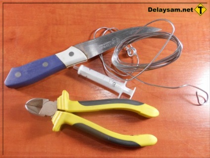 Luxus lánc alumínium huzal, DIY (drót) Luxus lánc alumínium huzal, DIY