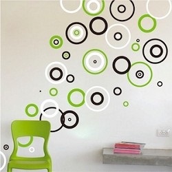 Elegáns geometriai betét falak (falak) Elegáns geometriai fali dísz