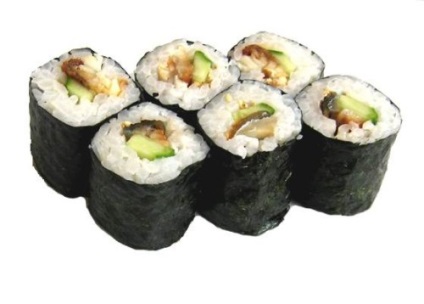 Sushi és hengerek - vékony, vastag rizzsel kívül