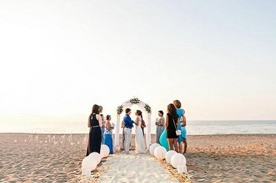 Esküvő a Kréta szigetén Rethymnon, Gouves