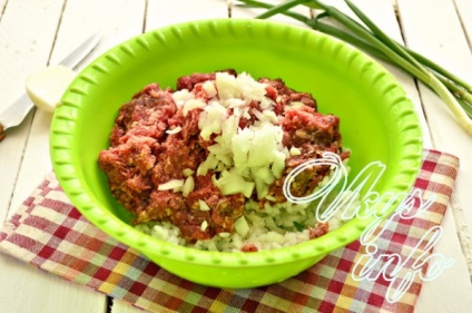 Húsgombóc szósszal egy serpenyőben recept fényképpel (pan) Húsgombóc szósszal egy serpenyőben recept egy fotó
