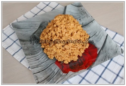 Cake hangyaboly sütik - a recept egy fotó