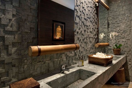 Fürdőszoba japán stílusú szabadalmaztatott eredeti keleti és belső kialakítás