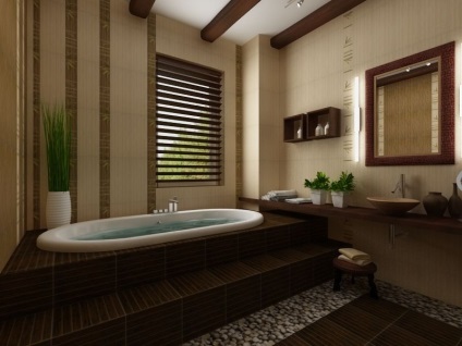 A fürdőszobákban a japán stílusú - fotó belsőépítészeti projektek - az online magazin inhomes