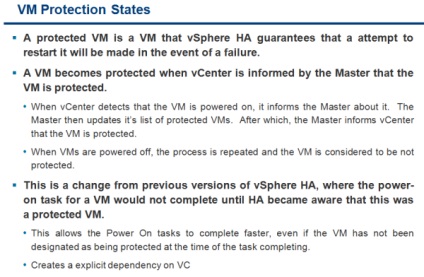 Virtualizáció - újdonságait vmware magas rendelkezésre állás (FDM) a VMware vSphere 5