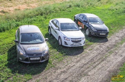 Találat benchmark Chevrolet Cruze, a Ford Focus és Opel Astra, tesztvezetés